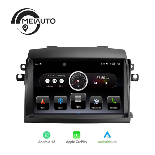 "Enhance Your Drive with 9-Inch Android Autoradio CarPlay Multimedia Player for Toyota Sienna 2 II XL20 (2003-2010): GPS Navigation, Plug-and-Play Installation"