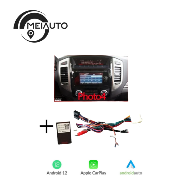 "Upgrade Your Mitsubishi Pajero V97/V93 (2006-2012) with Android Auto Car Multimedia Player: Radio, GPS Navigation, Plug-and-Play Integration"