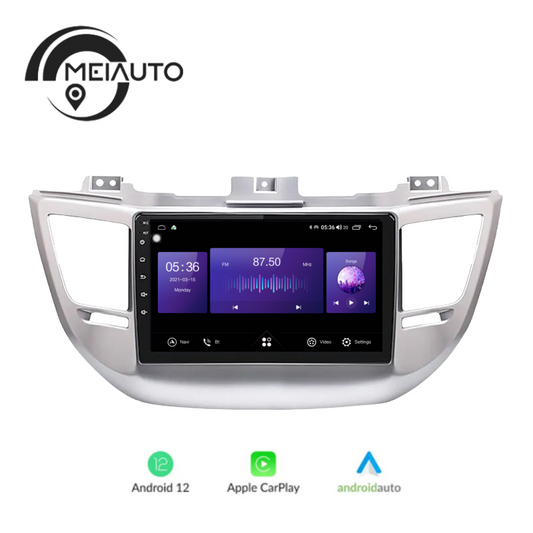 9inch Android Auto Head Unit Plug And Play For Hyundai-Tucson 3 IX35 2015-2018 GPS Navigation Car Intelligent System Video Players