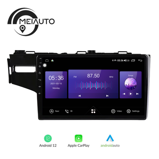 9 inch Android Car Intelligent Radio Multimedia Player For Honda Jazz 3 Fit 3 2015-2020 GPS Navigation Head Unit Plug And Play