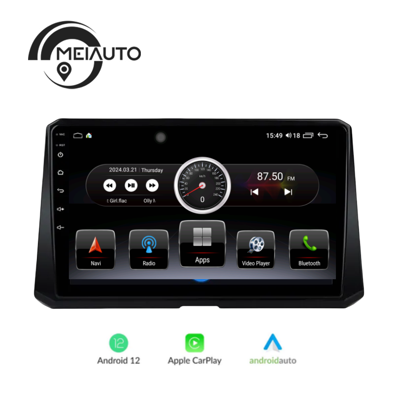 "Transform Your Toyota Corolla Altis Hybrid Premium 2019-2020 Driving Experience: 10.2-Inch Android Car Stereo Video Player with GPS Navigation, Plug-and-Play Ease"