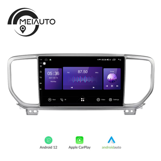 9 inch Android Head Unit Plug And Play Car Audio Radio Player For Kia Sportage 4 QL KX5 2016-2019 GPS Navigation Carplay Auto