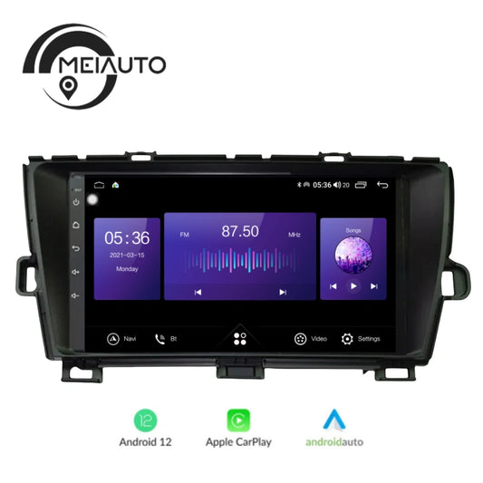 9 inch Car GPS Navigation Radio Multimedia Player For Toyota Prius XW30 2009-2015 Android Auto Carplay Head Unit Plug And Play