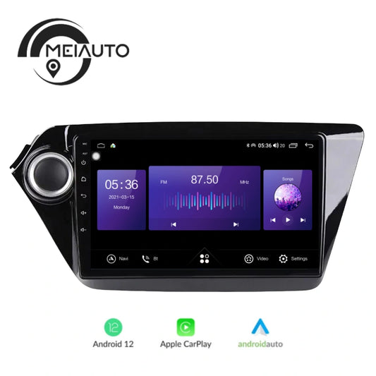 9 inch Car Radio Player For Kia RIO 3 UB QB RIO 4 FB 2011-2019 GPS Navigation Carplay Android Auto Head Unit Plug And Play