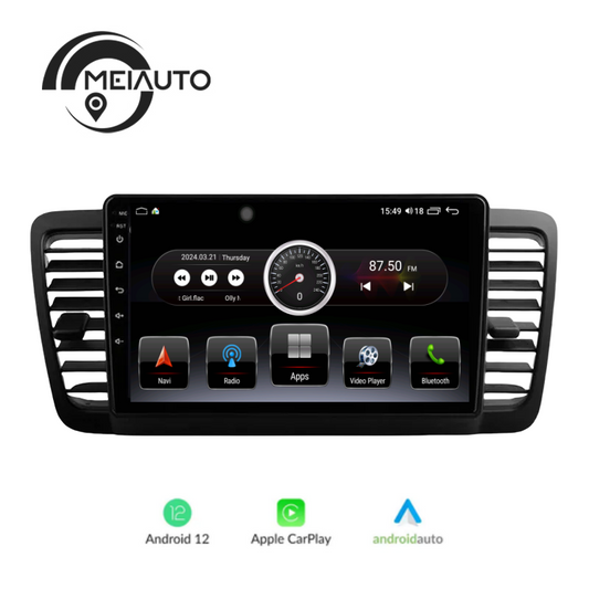 "Enhance Your Driving Experience: Android 12 Car Radio Multimedia Video Player with Navigation GPS, Designed for Subaru Outback 3 Legacy 4 (2003-2009), Plug And Play Compatibility"