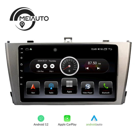 "Upgrade Your Toyota Avensis 2008-2015 with Android Auto Head Unit: Plug-and-Play Car Radio Player, GPS Navigation, CarPlay, Car Stereo, DSP"