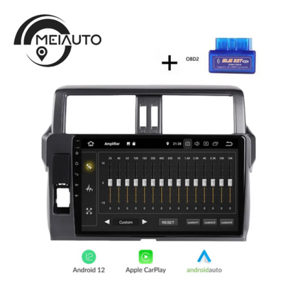 Android Car Stereo Radio Media Player For Toyota LAND CRUISER PRADO 150 2013-2017 GPS Navigation Head Unit Plug And Play