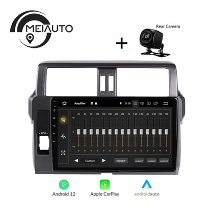 Android Car Stereo Radio Media Player For Toyota LAND CRUISER PRADO 150 2013-2017 GPS Navigation Head Unit Plug And Play