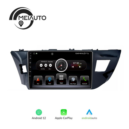 Android 12 Car Radio for Toyota Corolla 11 2012-2016 E170 E180 , 9 inch Touch Screen Car Stereo, Apple Carplay Android Auto Steering Wheel Control Bluetooth Hi-Fi Audio, 7862 Chip , 4GB + 64GB