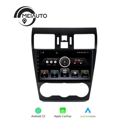 Android 12 Car Radio for Subaru WRX STI Forester Impreza XV 2012-2015, 9 inch Touch Screen Car Stereo, Apple Carplay Android Auto Steering Wheel Control Bluetooth Hi-Fi Audio, 7862 Chip, 4GB+64GB