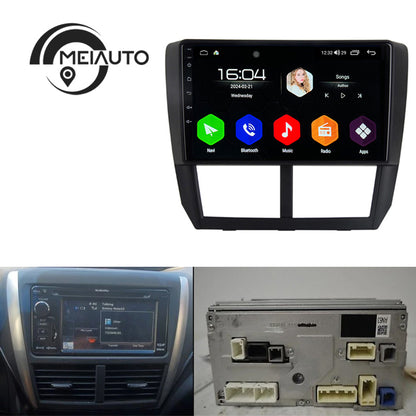 Car Stereo Android Radio Player For Subaru Forester 3 SH 2007-2013 For Subaru Impreza GH GE 2007-2011Navigation Head Unit