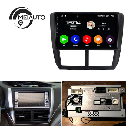 Car Stereo Android Radio Player For Subaru Forester 3 SH 2007-2013 For Subaru Impreza GH GE 2007-2011Navigation Head Unit