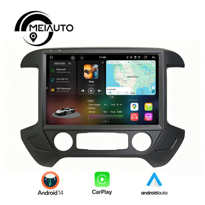 13.1inch Car Stereo Android Radio Player Head Unit For Chevy Chevrolet Silverado GMC Sierra 2014-2019 2k screen 1920*1200 Android Auto Carplay