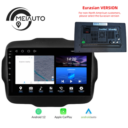 Car Radio Android Auto Multimedia Player For Jeep Renegade 2014-2018 Navigation GPS Head Unit Carplay 8G+128G No 2din DVD