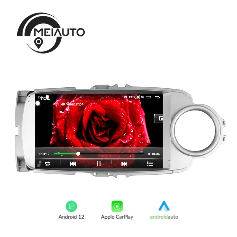 "Upgrade Your Toyota Yaris 2012-2017 with 9-Inch Car Radio Player Intelligent System: GPS Navigation, CarPlay, Stereo Head Unit, Plug-and-Play"