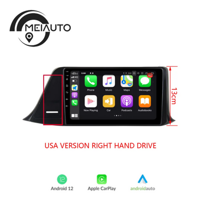 9INCH Android Auto Car Radio Player For Toyota C-HR CHR RHD LHD 2016-2020 GPS Navigation Carplay Head Unit Plug And Play Video