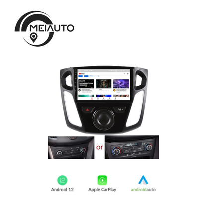 "Transform Your Ford Focus 3 Mk 3 (2011-2019) with a 9-inch Car Stereo Android Auto Carplay Radio Multimedia Player: Integrated Navigation GPS Navi, Head Unit Android 10, No 2 DIN"