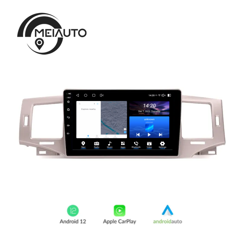 9inch Car Stereo Android Head Unit 2K For Toyota Corolla 9 E120 2004-2006 Car Radio Multimedia Player Navigation GPS No 2din