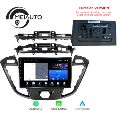 Car Stereo Head Unit 2K For Ford Tourneo Custom 1 I Transit 2012-2021 Android Radio Multimedia Video Player Navigation GPS