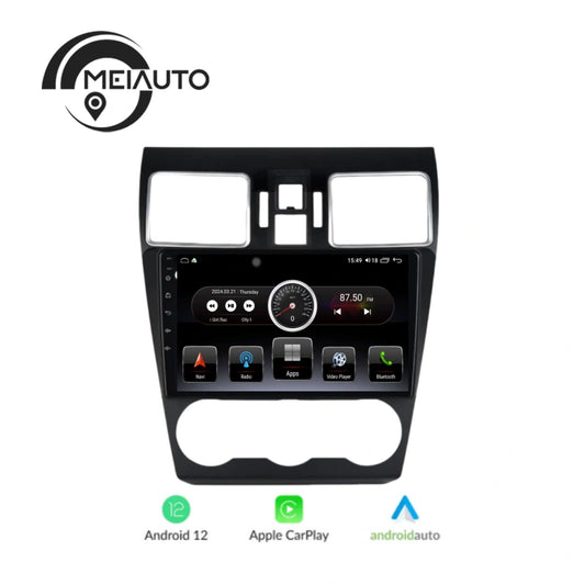 9"Car Android Radio Vedio GPS Player For Subaru WRX 2016-2021 GPS Navigation Carplay Auto Head Unit Plug And Play No 2Din