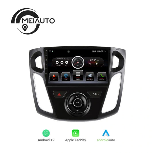 "Transform Your Ford Focus 3 Mk 3 (2011-2019) with a 9-inch Car Stereo Android Auto Carplay Radio Multimedia Player: Integrated Navigation GPS Navi, Head Unit Android 10, No 2 DIN"