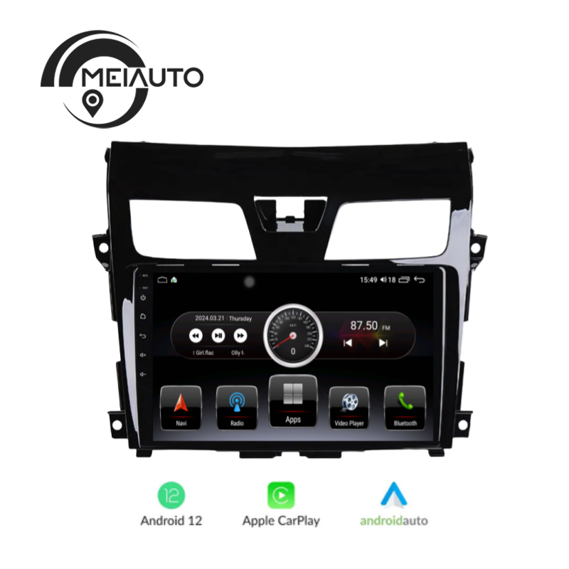 "Enhance Your Drive with 10.2-Inch Car Radio Multimedia Video Player Navigation GPS for Nissan Teana J33 2013-2015: Android Head Unit, Plug and Play"