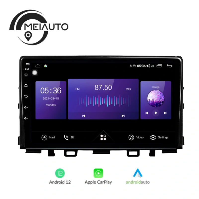 9inch Car Android Auto Carplay Radio Stereo Video Player For Kia RIO YB KX Cross 2016-2020 Head Unit Plug And Play Bluetooth