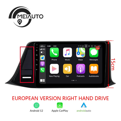 "Upgrade Your Toyota C-HR CHR (2016-2020) with 9-Inch Android Auto Car Radio Player: GPS Navigation, CarPlay, Plug-and-Play Head Unit"