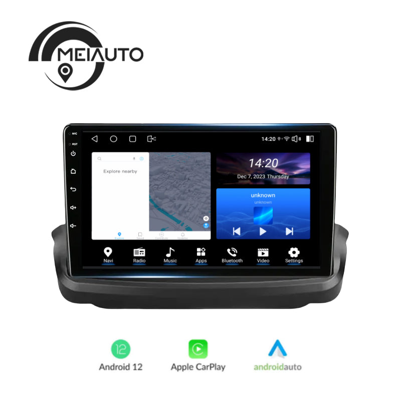 9"Android Head Unit 2K For Hyundai Rohens Coupe Genesis Coupe 2009-2012 Car Radio Stereo Multimedia Player Navigation GPS No 2din 8G+128G