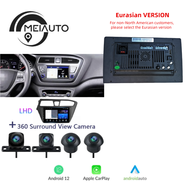 9" Android Head Unit For Hyundai i20 2 II GB 2014-2018 - Multimedia, Navigation, Safety Sans DVD. Drive Smart with Idoing into the Future!