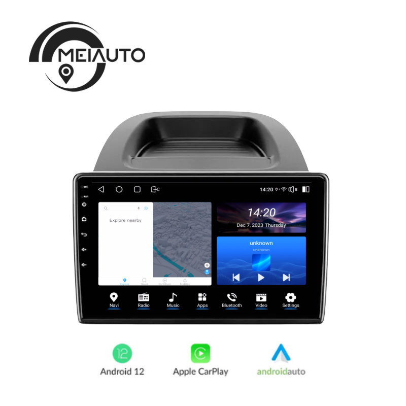 Car Stereo Head Unit 2K For Ford EcoSport Eco Sport 2017-2023 Android Radio Multimedia Video Player Navigation GPS No2din