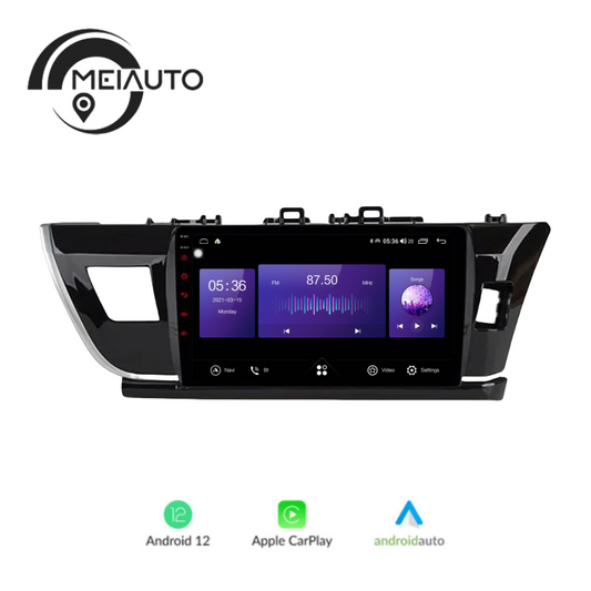 10.2inch Car Stereo Android Auto Carplay Radio Player Navigation GPS For Toyota Corolla 2014-2016 E170 E180 Right Hight Drive