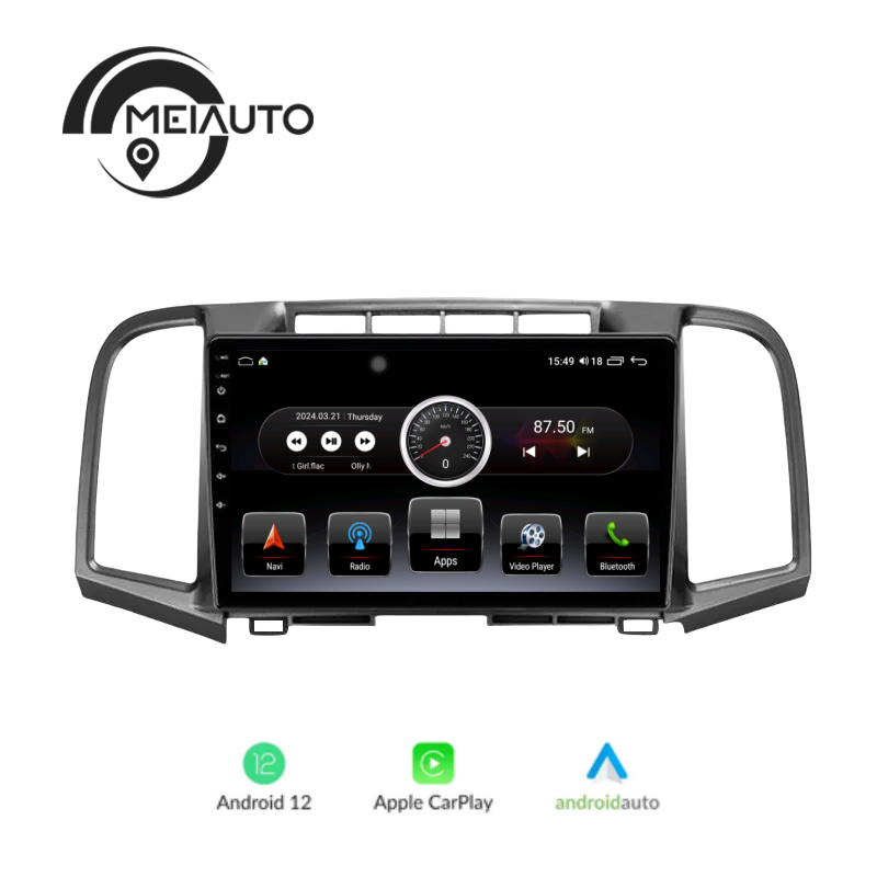 "Enhance Your Drive with 9-Inch Car Stereo Android Auto CarPlay Multimedia Radio Player for Toyota Venza 2008-2016: Plug-and-Play Convenience and Integrated GPS Navigation"