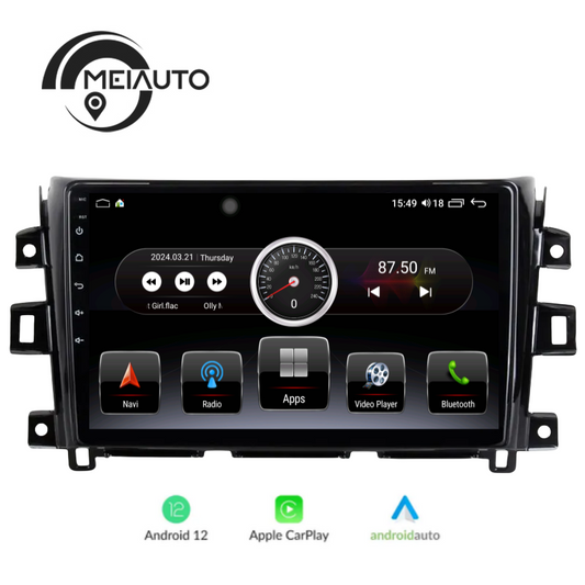 "Upgrade Your Nissan Navara Frontier NP300 2011-2016: 10.2-Inch Car Radio Media Video Player Android, Head Unit Plug and Play, Navigation GPS"