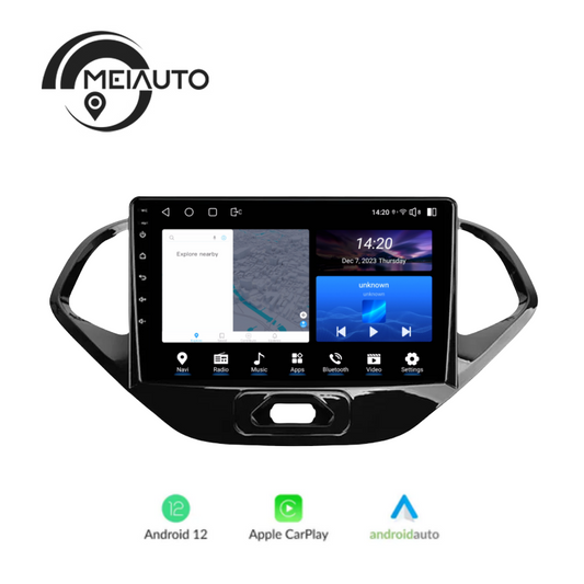 Car Android Stereo Head Unit 2K For Ford Figo 2015-2018 Radio Multimedia Video Player Navigation GPS Intelligent No 2din