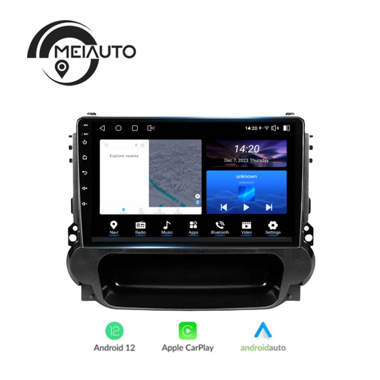 9 inch Car Stereo Head Unit For Chevrolet Malibu 8 2012-2015 Radio Multimedia Player Video Navigation GPS Androidauto No 2din