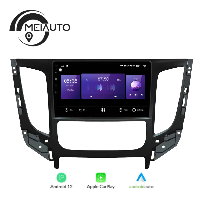 Android Car Intelligent System Radio Audio Player For Mitsubishi Triton 2015-2019 GPS Navigation Stereo QLED Head Unit