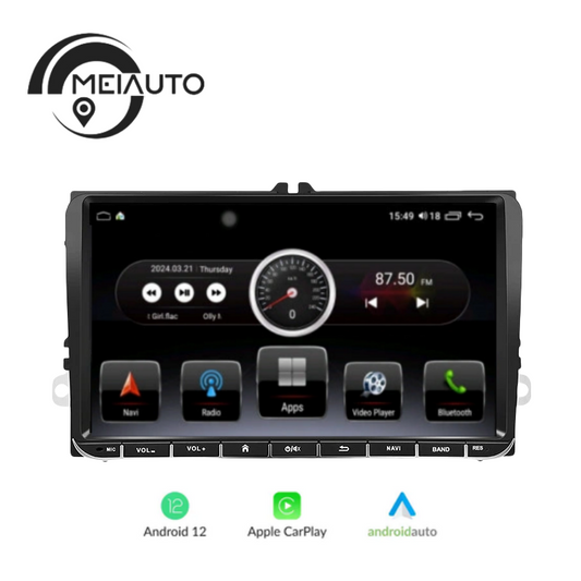 9inch Android Auto For VW Universal Jetta Golf Touran Passat Eos Octavia Car Radio Multimedia Player GPS Navigation