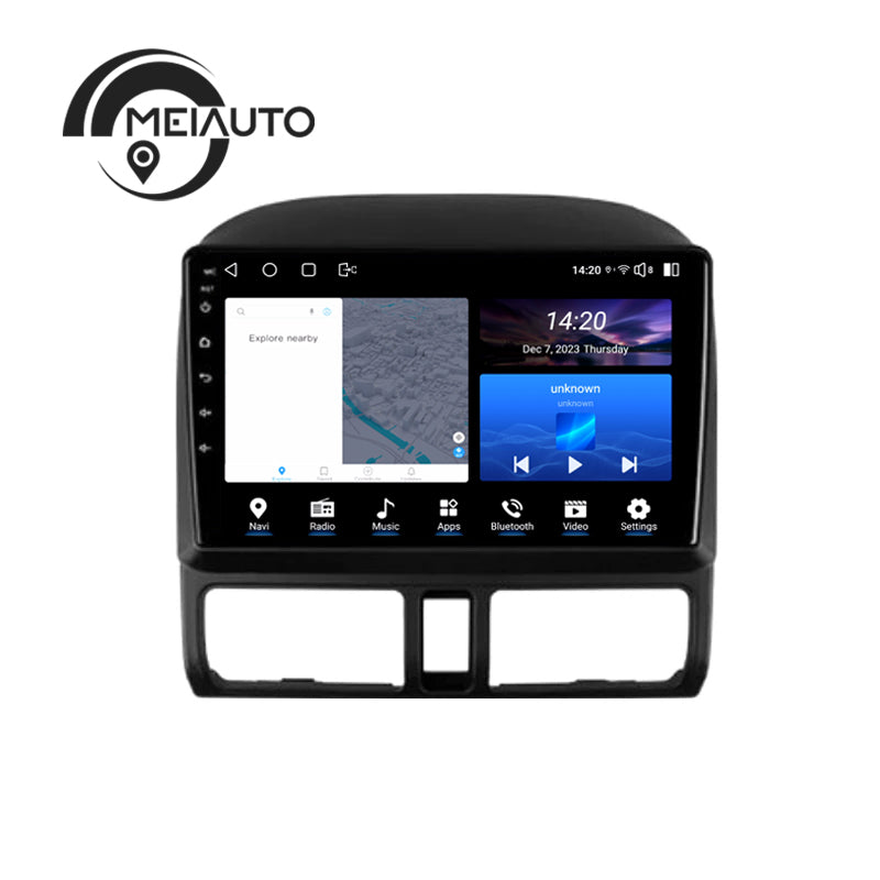 Android 12 Car Radio for Honda CR-V CRV 2 2001 2002 2003 2004 2005 2006, 9 inch Touch Screen Car Stereo, Apple Carplay Android Auto Steering Wheel Control Bluetooth Hi-Fi Audio