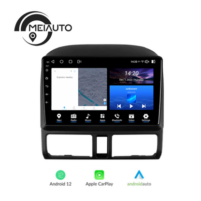 Android 12 Car Radio for Honda CR-V CRV 2 2001 2002 2003 2004 2005 2006, 9 inch Touch Screen Car Stereo, Apple Carplay Android Auto Steering Wheel Control Bluetooth Hi-Fi Audio