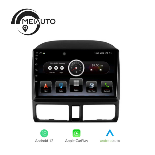 Android 12 Car Radio for Honda CR-V CRV 2 2001 2002 2003 2004 2005 2006, 9 inch Touch Screen Car Stereo, Apple Carplay Android Auto Steering Wheel Control Bluetooth Hi-Fi Audio