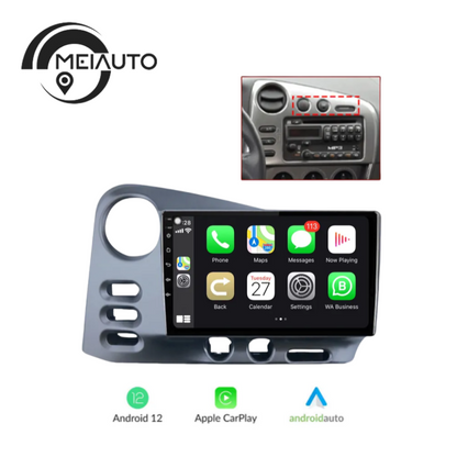 9" Car AndroidAuto Carplay Radio Player For Toyota Matrix 2 E130 E140 For PONTIAC Vibe 2002-2008 Head Unit Plug And Play