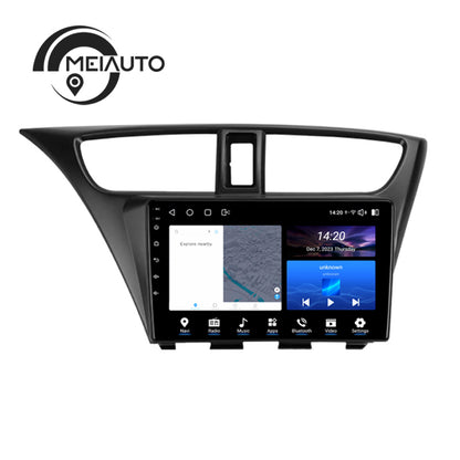 Android 12 Car Radio for Honda Civic 9 FK FB 2012 2013 2014 2015 2016 2017, 9 inch Touch Screen Car Stereo, Apple Carplay Android Auto Steering Wheel Control Bluetooth Hi-Fi Audio