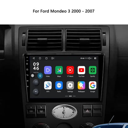 9INCH Car Stereo Head Unit 2K For Ford Mondeo 3 2000-2007 Android Radio Multimedia Video Player Navigation GPS Audio No 2din